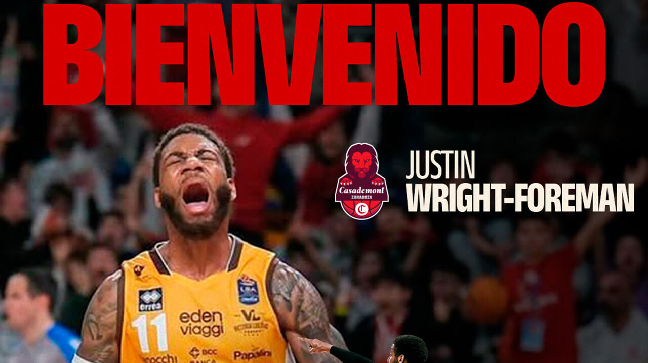 Justin Wright-Foreman, puntos para Casademont Zaragoza