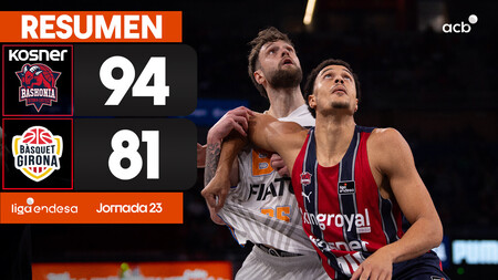 Resumen Kosner Baskonia 94- B&agrave;squet Girona 81 (J.23)