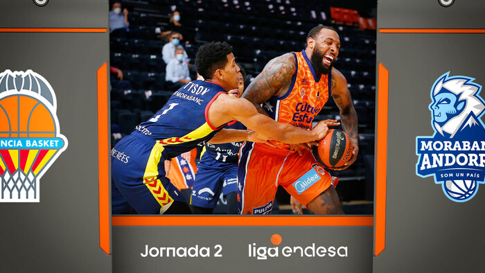 Resumen Valenca Basket 91 - Morabanc Andorra 76 (J2)