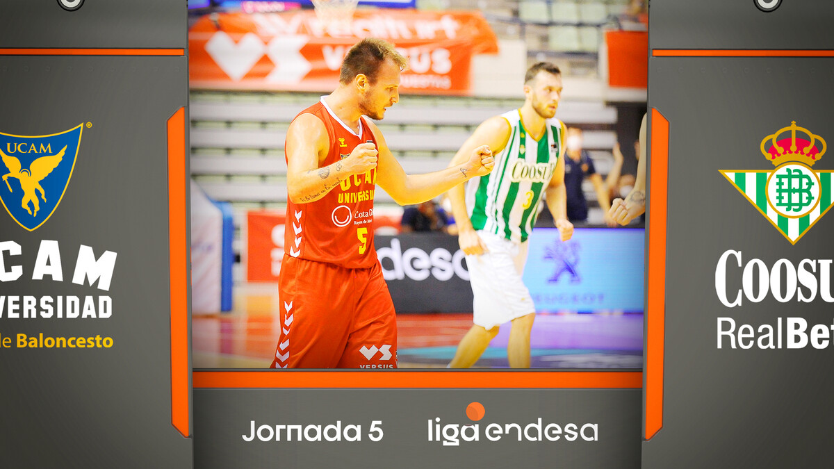 Resumen UCAM Murcia-Coosur Real Betis (J5)