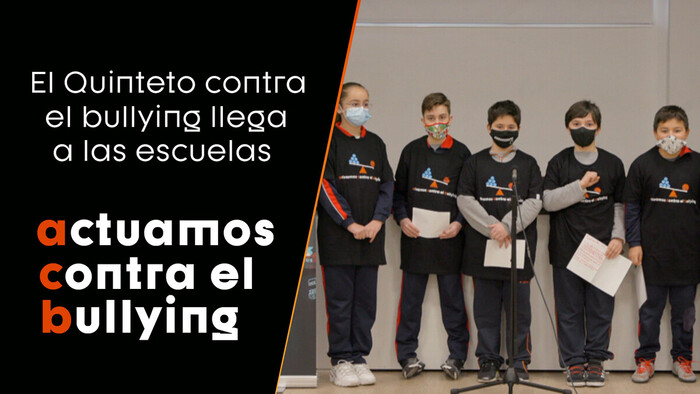 El Quinteto contra el bullying llega a las escuelas