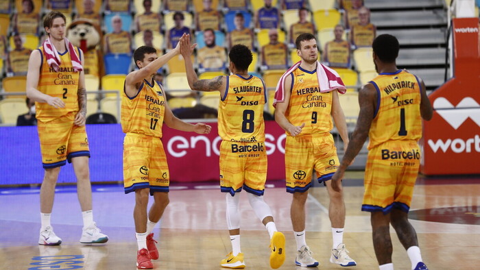 Herbalife Gran Canaria revive con un gran Slaughter (97-94)