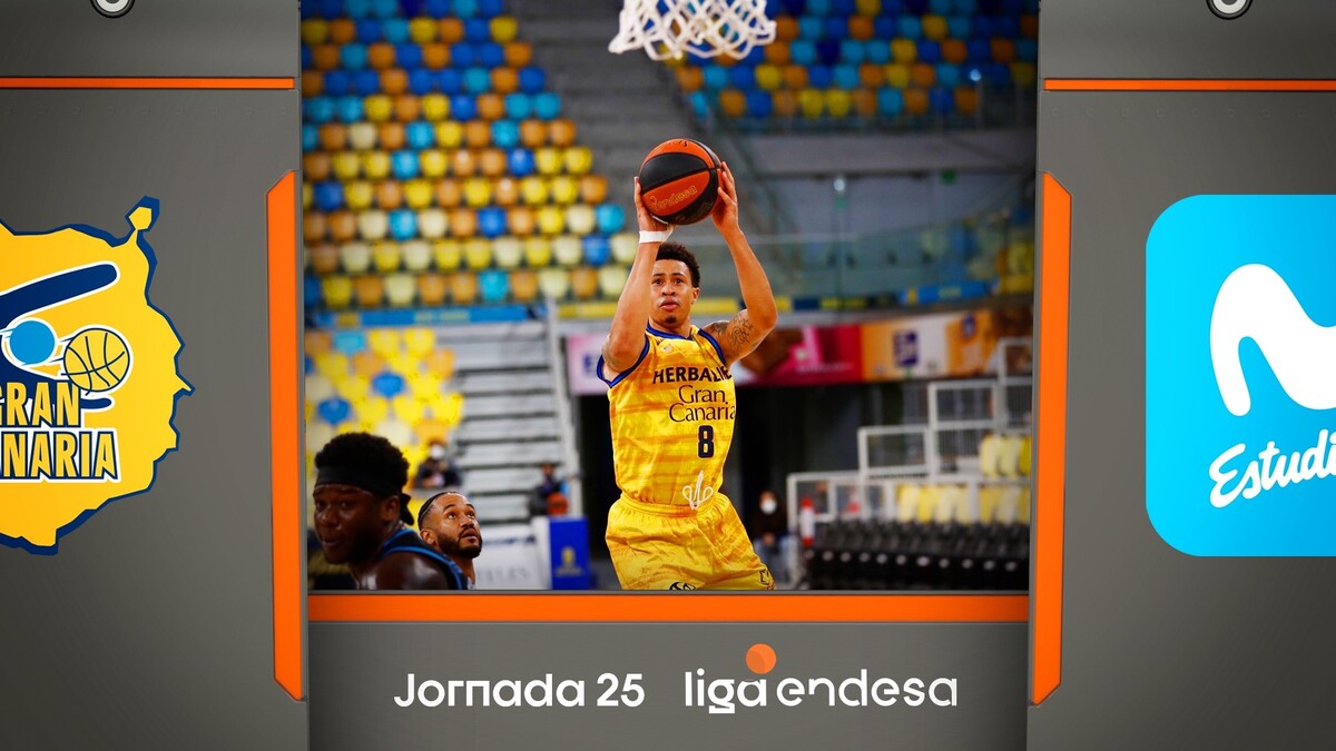 Resumen Herbalife Gran Canaria 97 - Movistar Estudiantes 94 (J25)