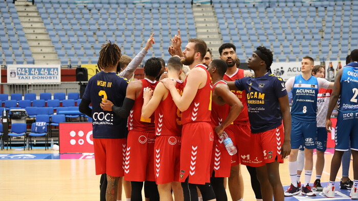 UCAM Murcia mira al Playoff a costa del Acunsa Gipuzkoa Basket (78-88)