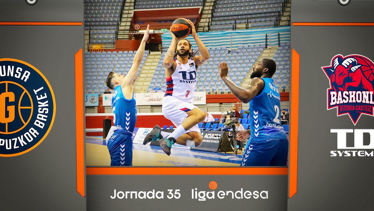 Resumen Acunsa GBC 63 - TD Systems Baskonia 81 (J35)