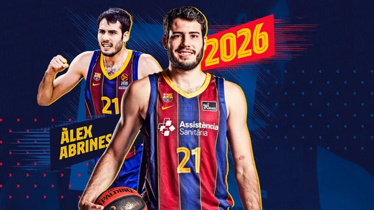 Álex Abrines renueva con el Barça hasta 2026