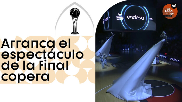 Arranca el espectáculo de la final 