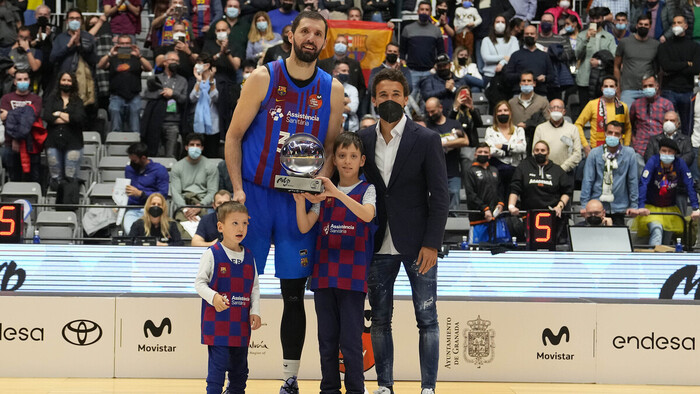 Nikola Mirotic, MVP Movistar de la Copa del Rey Granada 2022