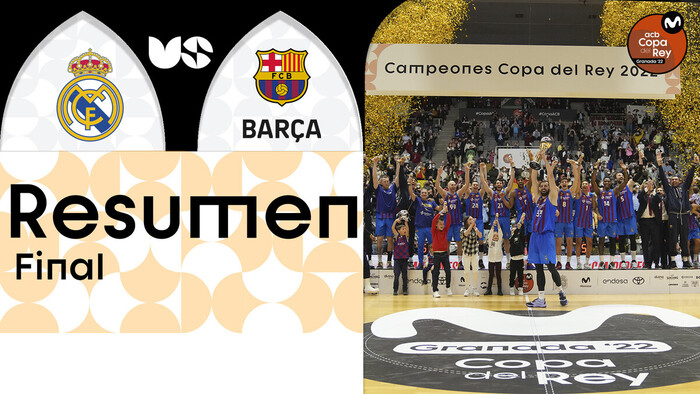 Resumen Real Madrid 59 - Barça 64 (Final)