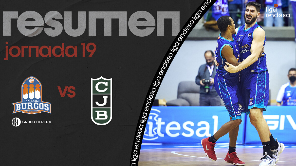 Resumen Hereda San Pablo Burgos 92 - Joventut Badalona 76 (J19)