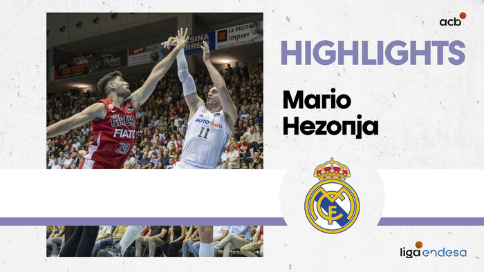 Mario Hezonja se luce en su estreno madridista