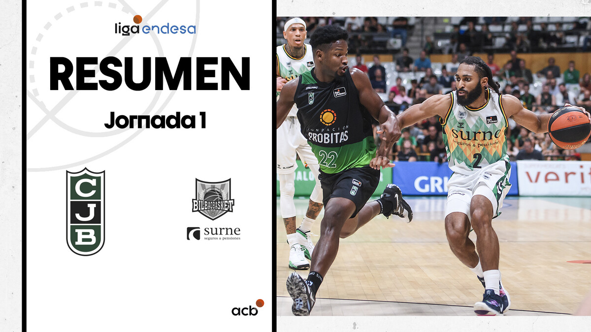 Resumen Joventut Badalona 76 - Surne Bilbao Basket 81 (J1)