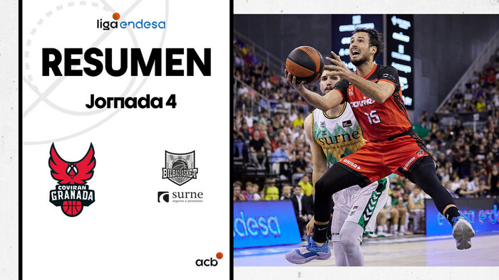 Resumen Coviran Granada 99 - Surne Bilbao Basket 84 (J4)