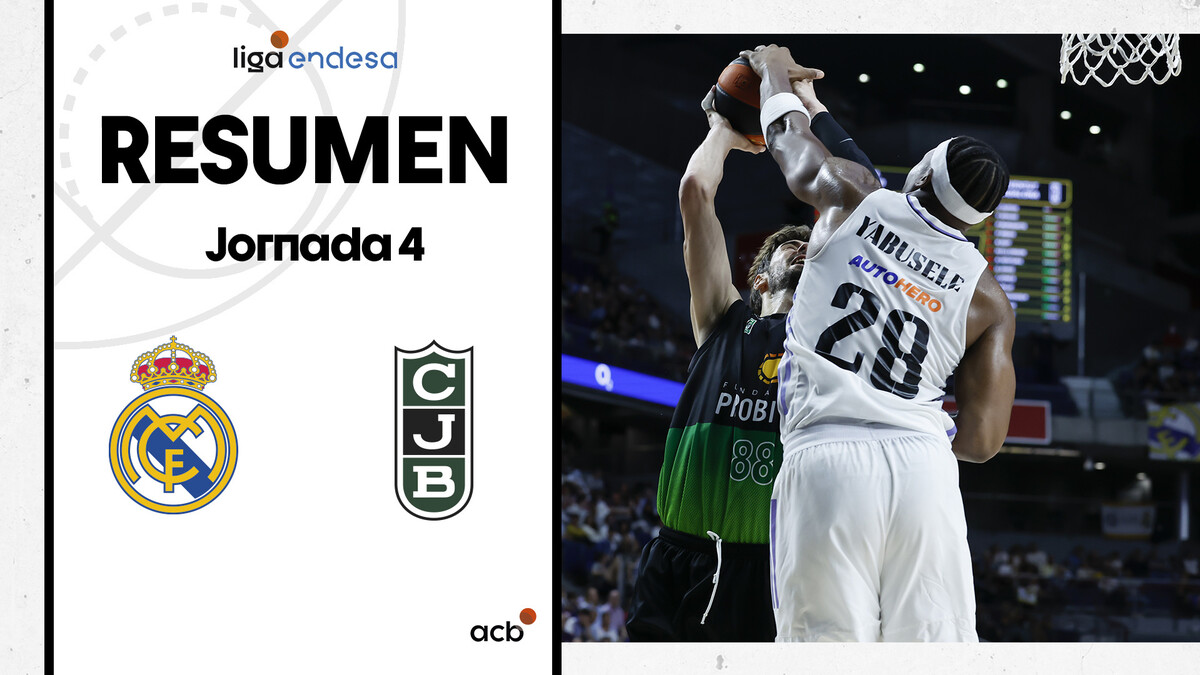 Resumen Real Madrid 96 - Joventut Badalona 79 (J4)