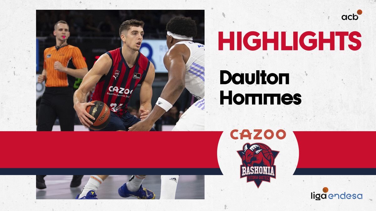 Hommes lidera la victoria del Cazoo Baskonia