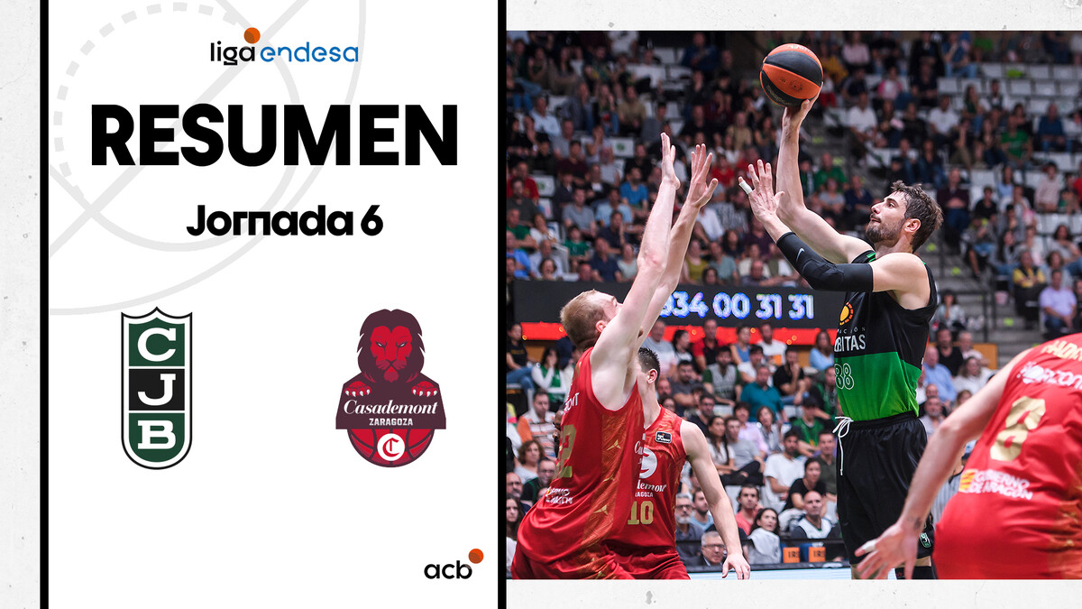 Resumen Joventut Badalona 89 - Casademont Zaragoza 84 (J6)