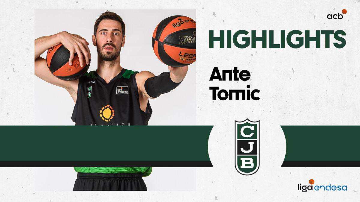 El mejor Ante Tomic lidera al Joventut Badalona