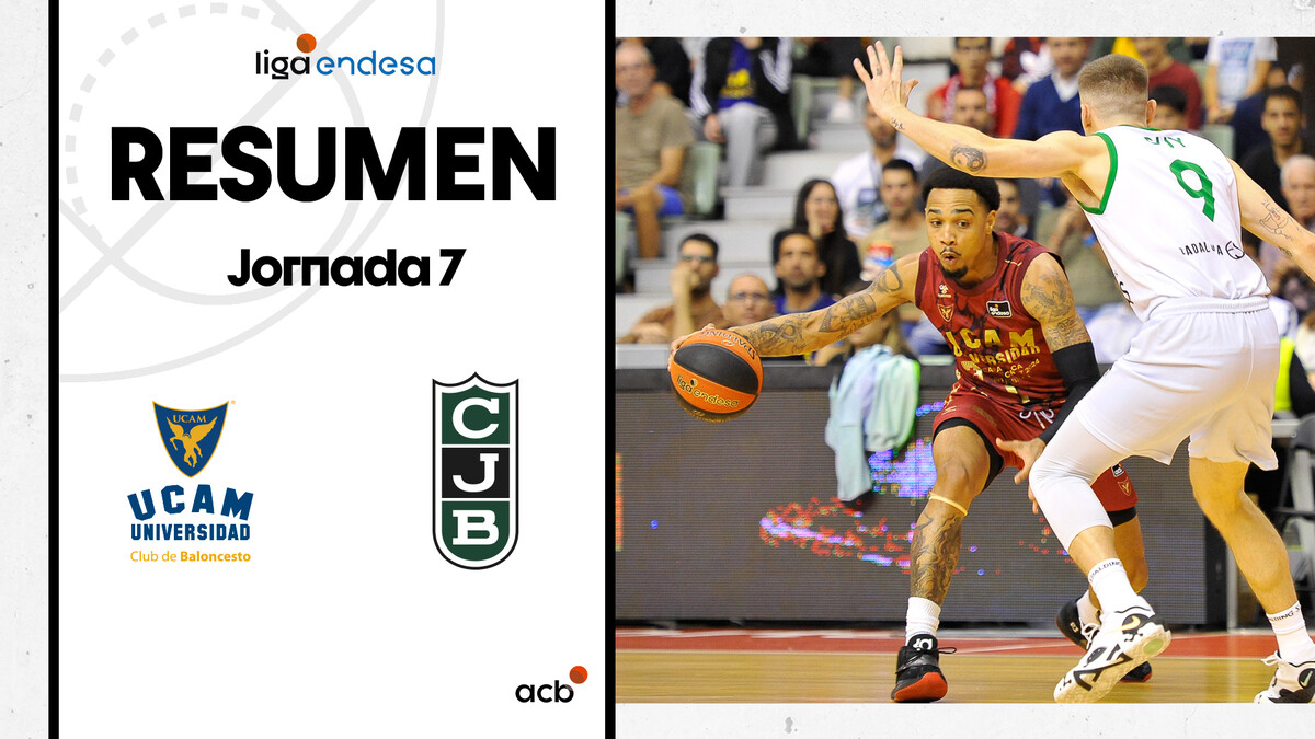 Resumen UCAM Murcia 88 - Joventut Badalona 76 (J7)