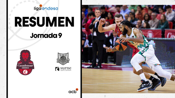 Resumen Casademont Zg 67 - Surne BB 74 (J9)