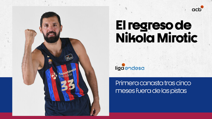 Niko Mirotic está de vuelta