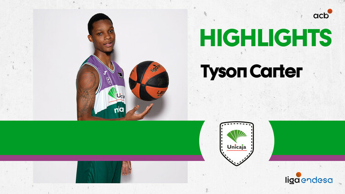 Tyson Carter lidera al Unicaja