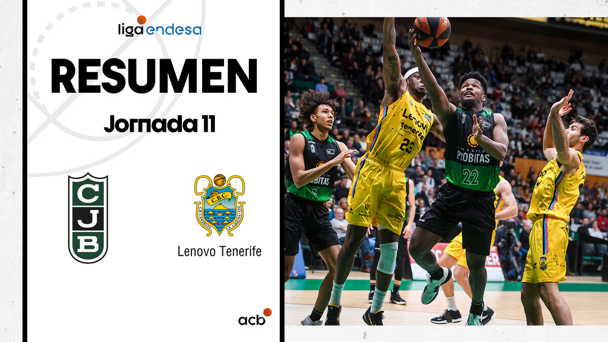 Resumen Joventut Badalona 78 - Lenovo Tenerife 69 (J11)