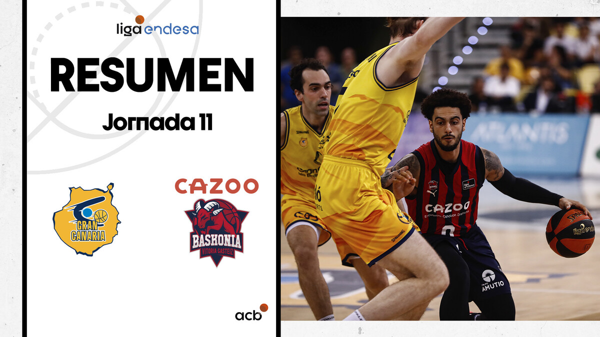 Resumen Gran Canaria 68 - Cazoo Baskonia 96 (J11)