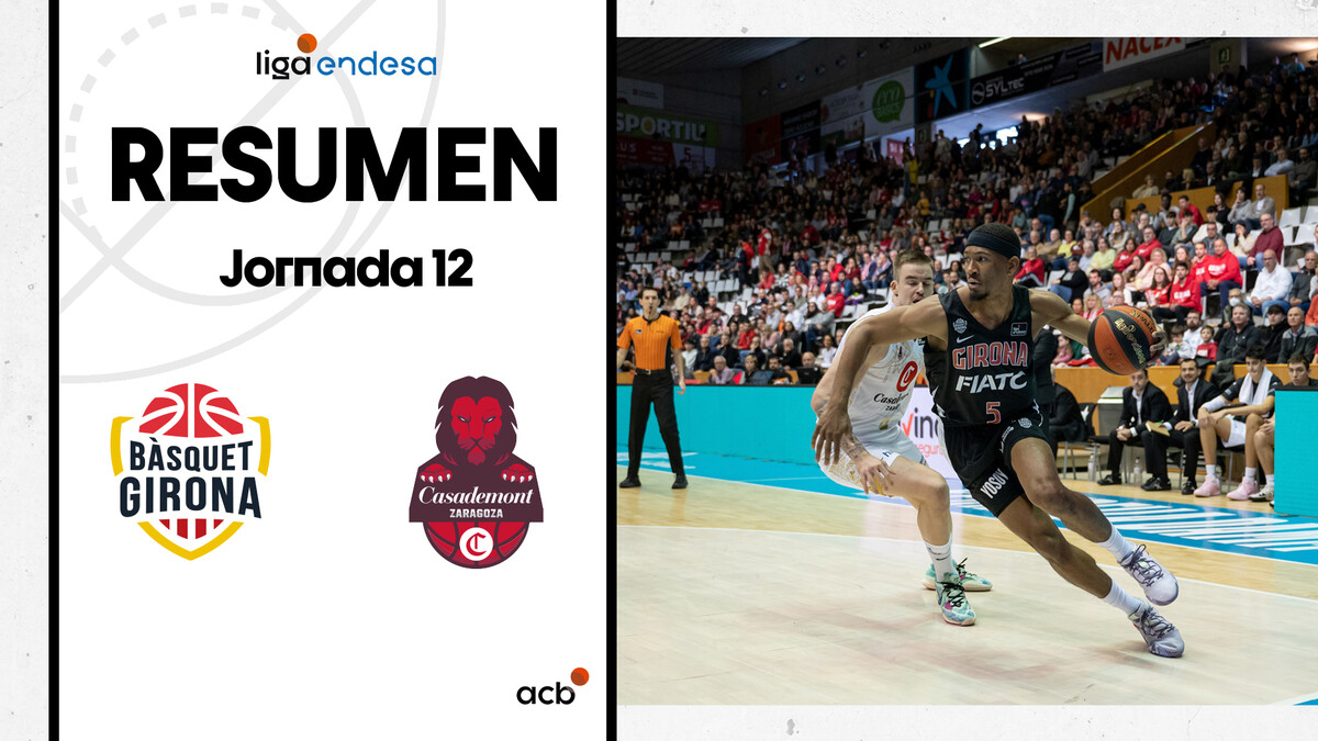 Resumen B. Girona 78 - Casademont Zgz 69 (J12)