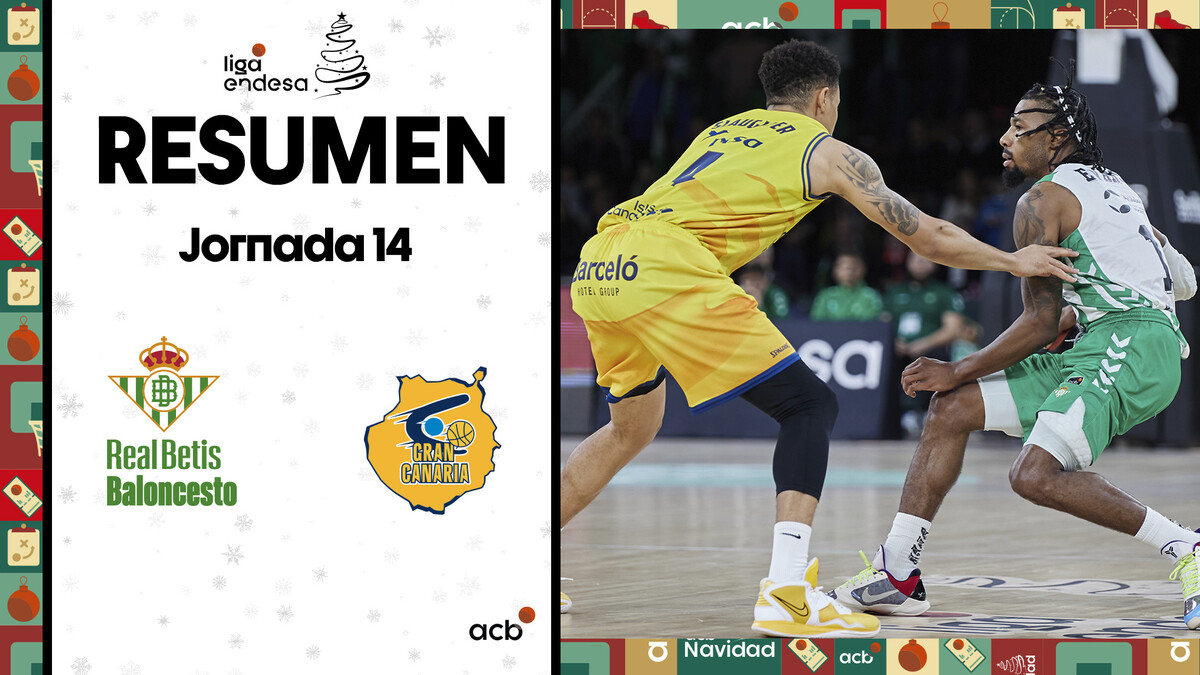 Resumen Real Betis Baloncesto 88 - Gran Canaria 82