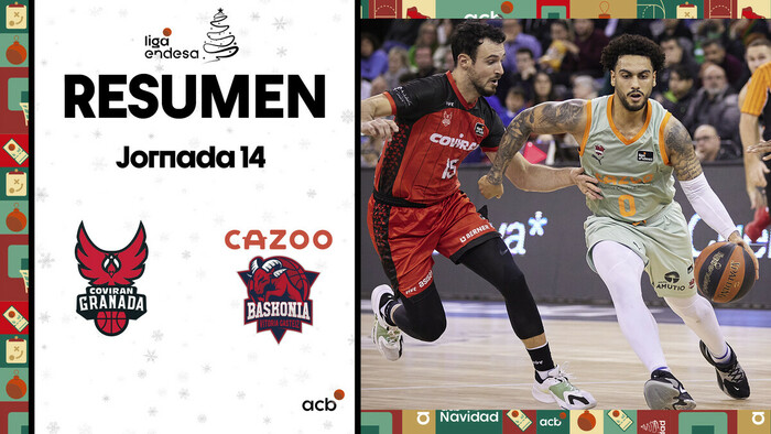 Resumen Coviran Granada 84 - Cazoo Baskonia 95