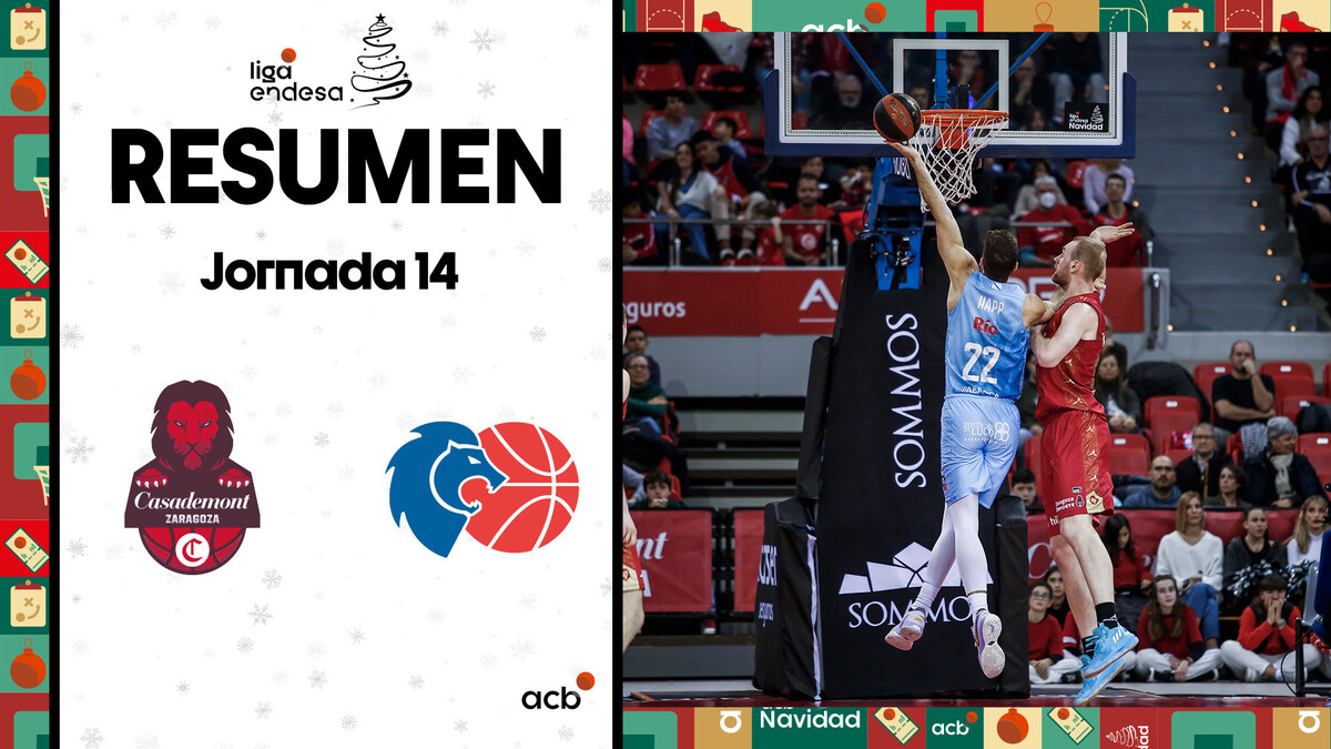 Resumen Casademont Zaragoza 88 - Río Breogán 90