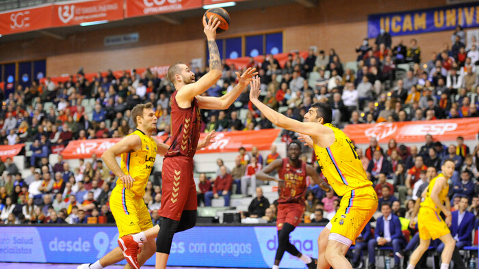 UCAM Murcia logra un gran triunfo frente a Lenovo Tenerife (85-64)