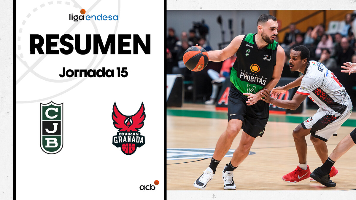 Resumen Joventut Badalona 90 - Coviran Granada 72 (J15)