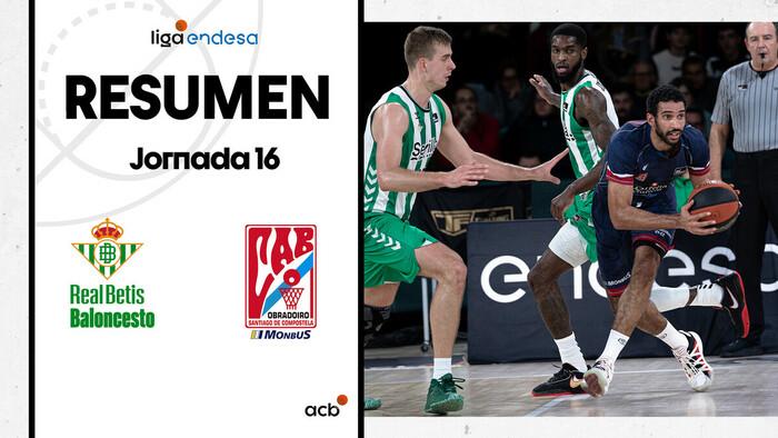 Resumen Real Betis B. 71 - Monbus Obra 73 (J16)