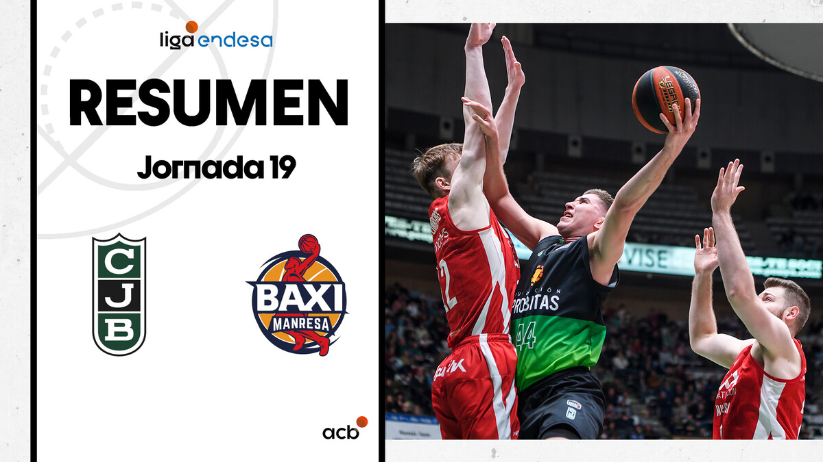 Resumen Joventut 73 - BAXI Manresa 65 (J19)