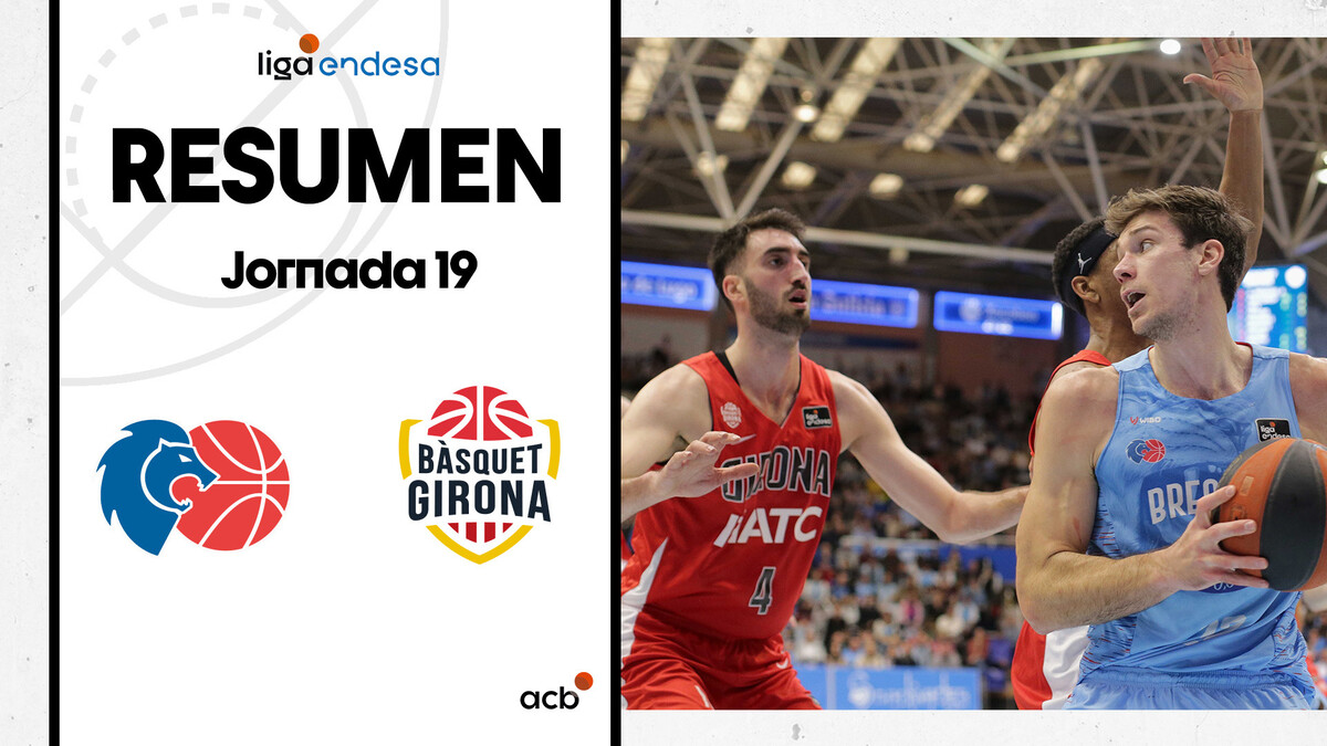 Resumen Río Breogán 92 - Bàsquet Girona 70 (J19)