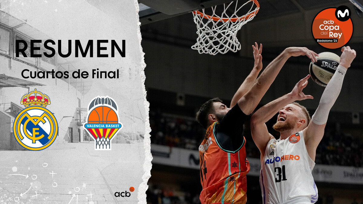 Resumen Real Madrid 86 - Valencia Basket 85 (Cuartos)