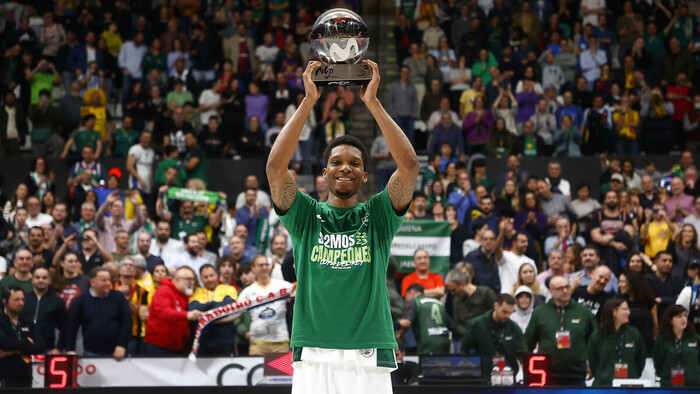 Tyson Carter, MVP Movistar de la Copa del Rey 2023