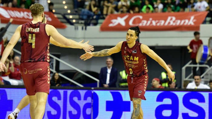 UCAM corta su mala racha con un triunfo frente a Unicaja