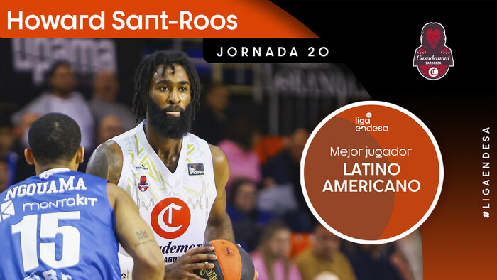 Howard Sant-Roos, Mejor Jugador Latinoamericano de la Jornada 20