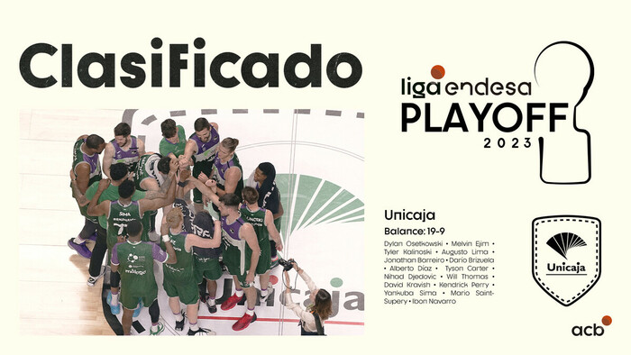 El Unicaja vuelve al Playoff cuatro años después